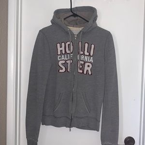 Hollister zip up jacket